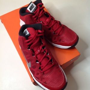 NIB Nike Zoom Air Without A Doubt GS 759982 GymRed